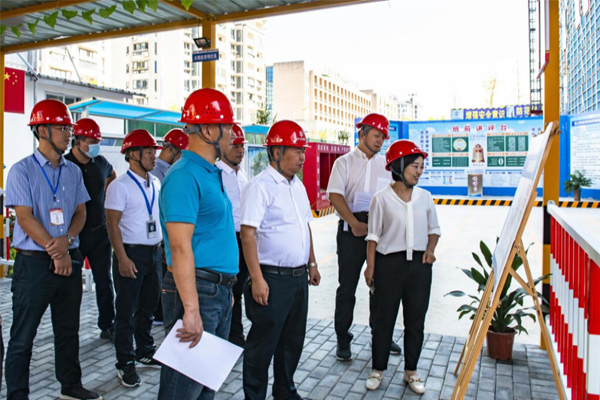 蓮都區2022年質量月活動暨“樣板引路，全面提升質量安全水平”現場觀摩會在浙江中立建設承建項目召開